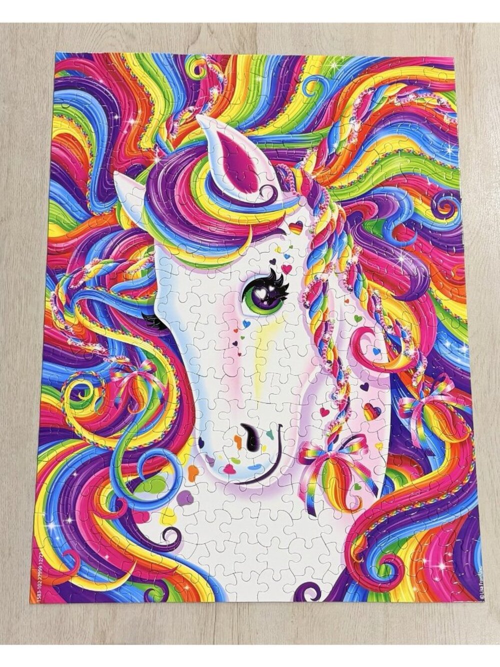LISA FRANK 300 Piece Unicorn Puzzle COMPLETE 2023 Bendon 18”x24”
